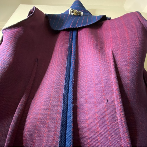 vtg Butte Knit • Double Breasted Overcoat Dress - Picture 7 of 9